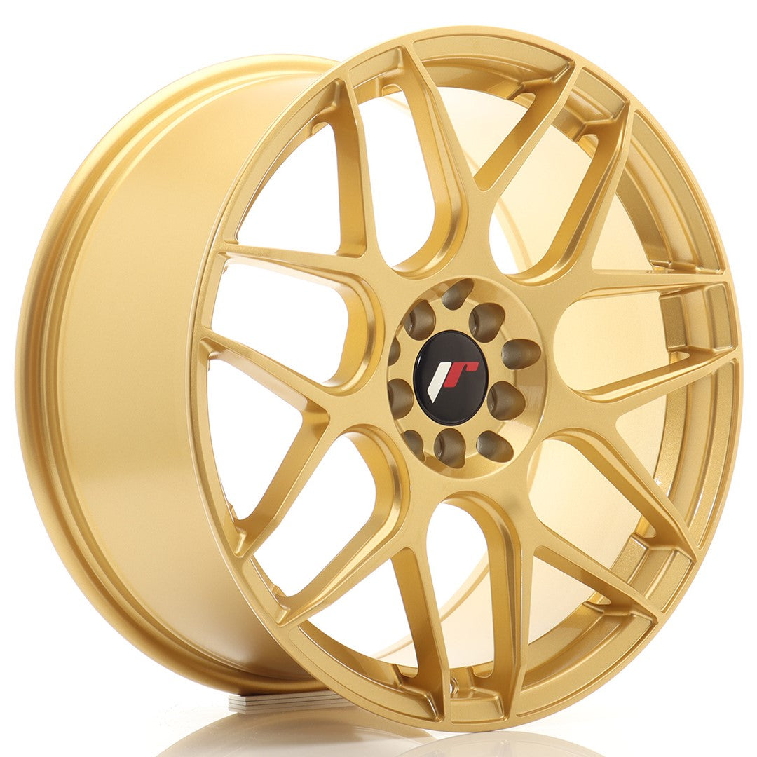 JR Wheels JR18 18x8.5 ET35 5x100/120 Gold Rim