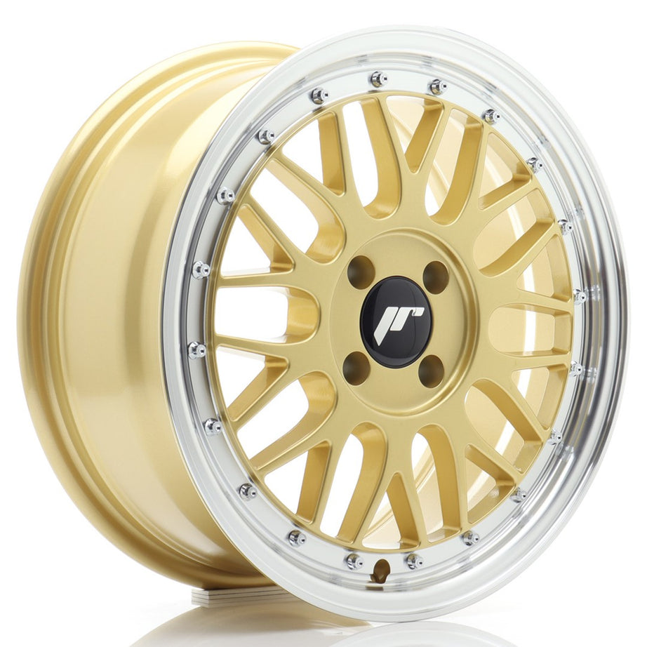 Jante JR Wheels JR23 16x7 ET20 4x100 Gold w/Machined Lip