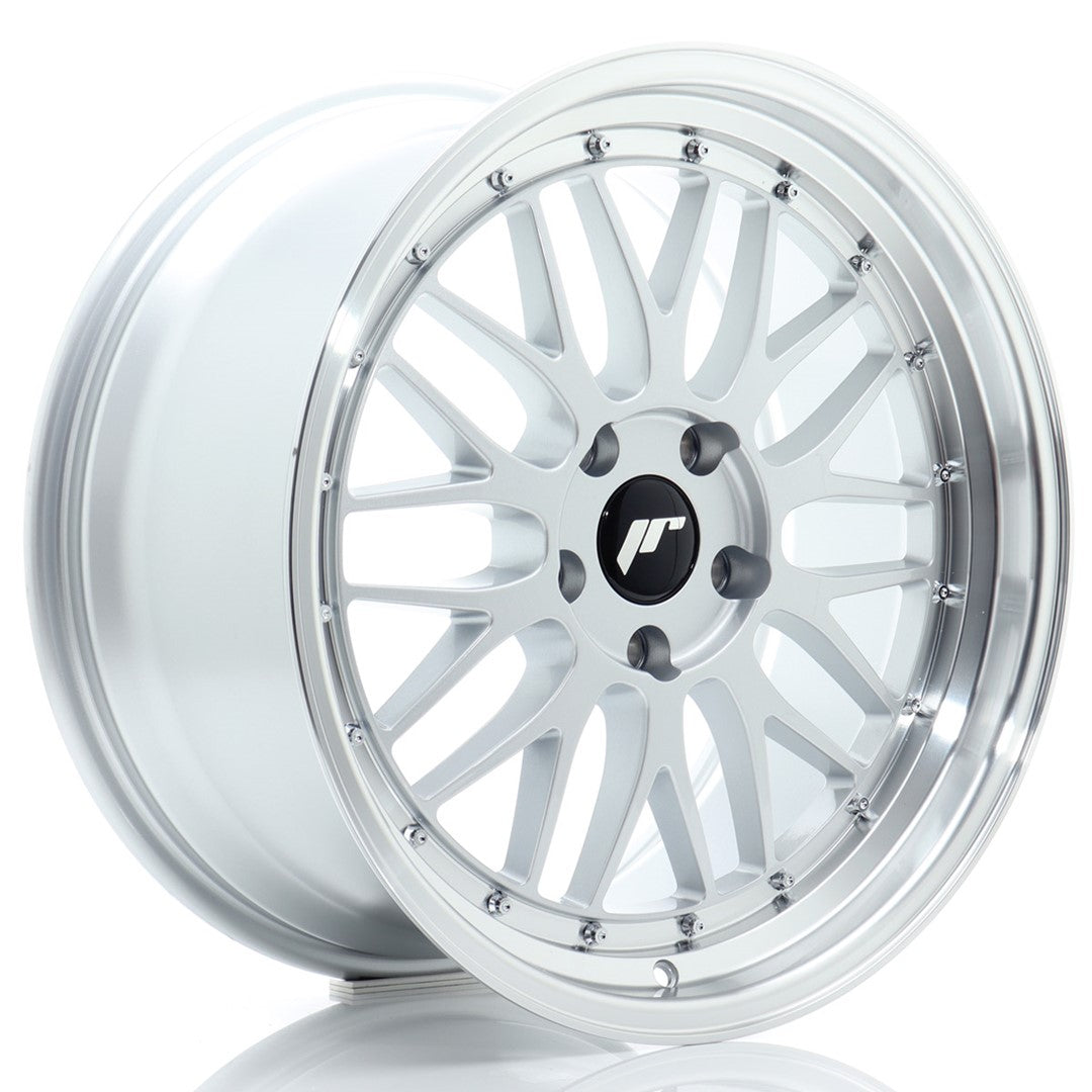 JR Wheels JR23 19x9.5 ET41 5x120 Hyper Silver con borde de labio mecanizado