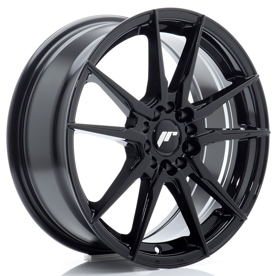 Llanta JR Wheels JR21 17x7 ET40 4x100/114 Negro Brillo