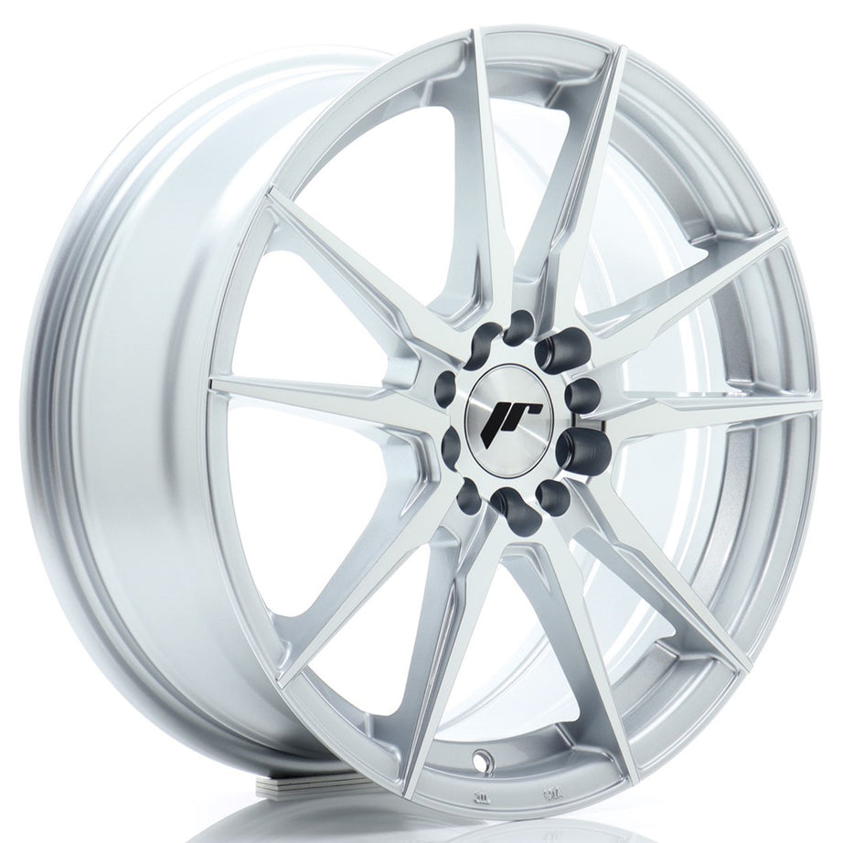 Rim JR Wheels JR21 17x7 ET40 4x100/114 Silver Machined