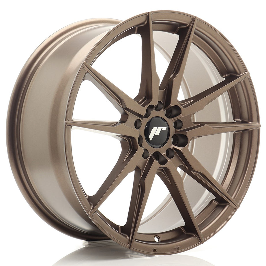 JR Wheels JR21 19x8.5 ET45 5x112/114 Matt Bronze Rim