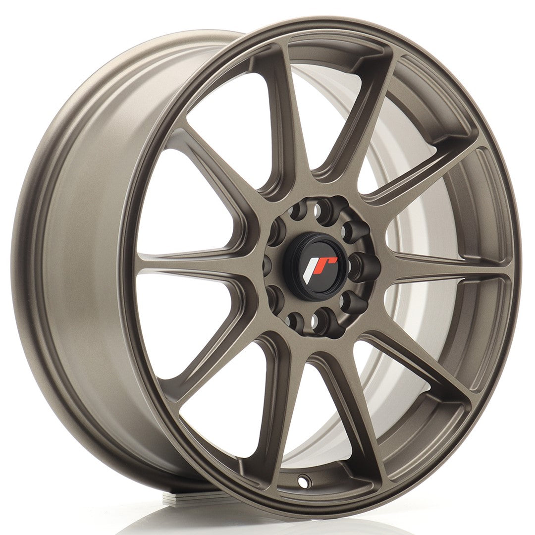 JR Wheels JR11 17x7 ET35 4x100/114.3 Matt Bronze Rim