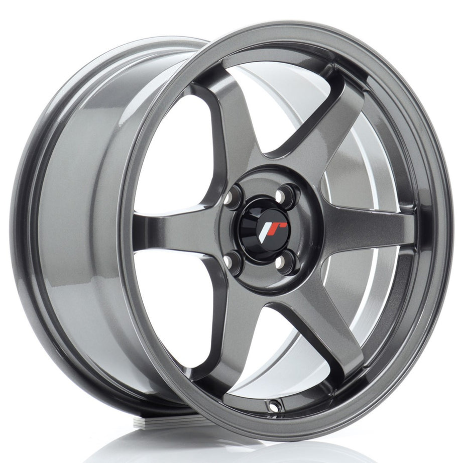 JR Wheels JR3 16x8 ET25 4x100 Llanta Gun Metal