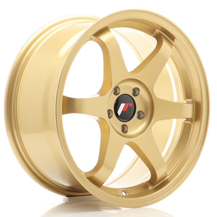 JR Wheels JR3 17x8 ET35 5x100 Gold Rim