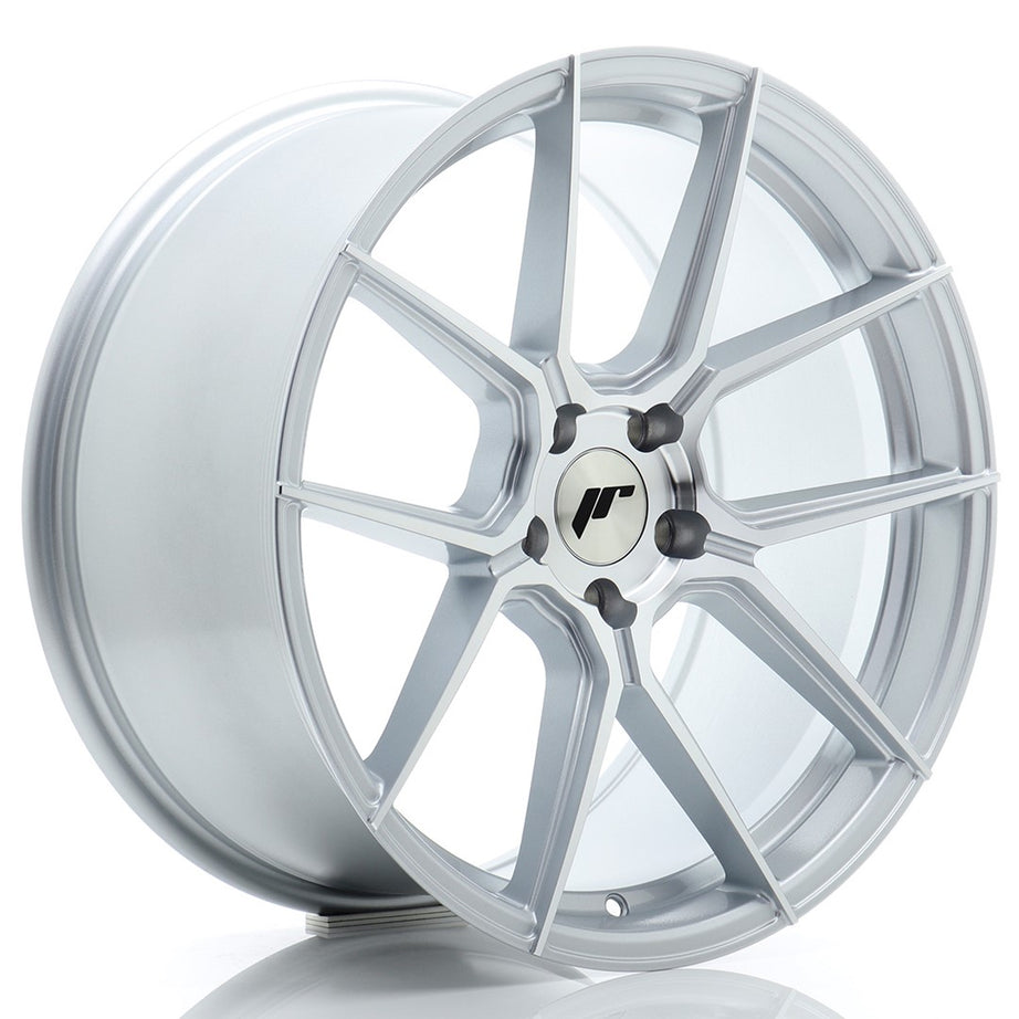 JR Wheels JR30 19x9.5 ET40 5x120 Silver Machined Face Rim