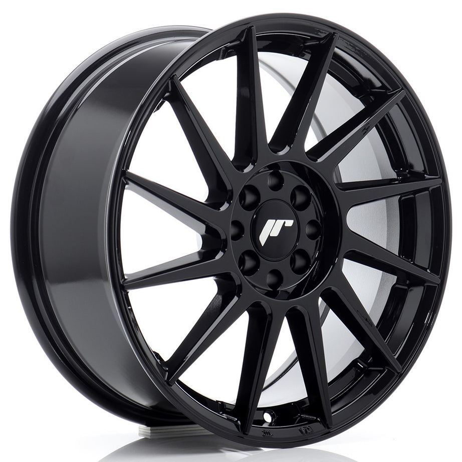 Rim JR Wheels JR22 17x7 ET40 4x100/114 Glossy Black