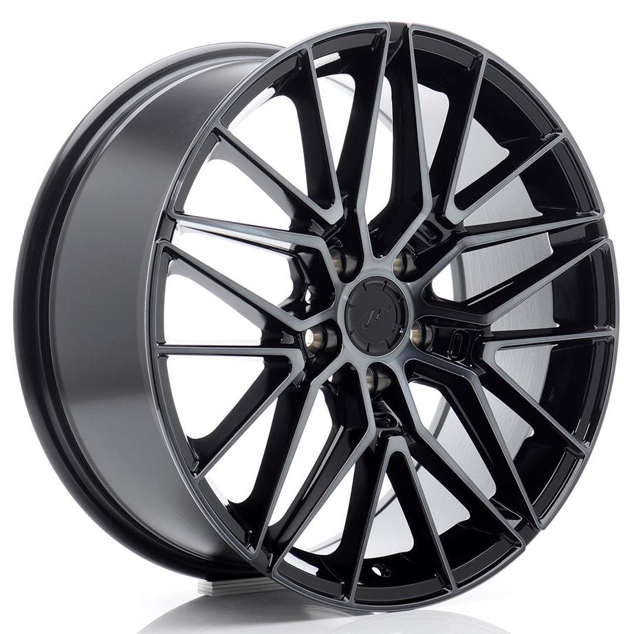 Jante JR Wheels JR38 18x8 ET42 5x112 Black Machined w/Tinted Face