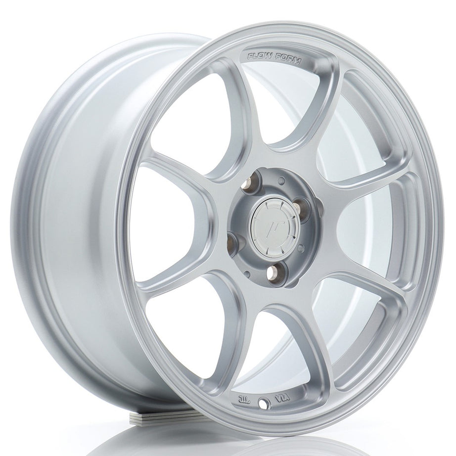 JR Wheels SL04 15x7 ET38 4x100 Matt Silver Rim