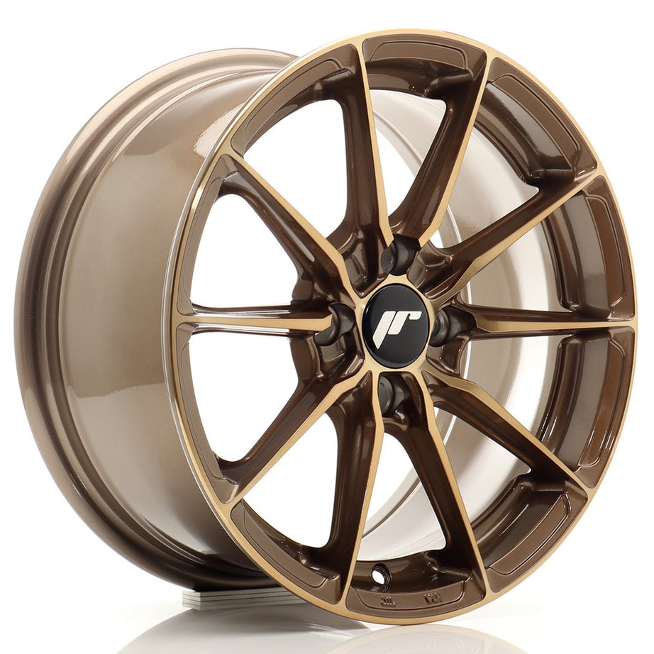 JR Wheels JR37 15x7 ET38 4x100 Llanta Bronce Platino