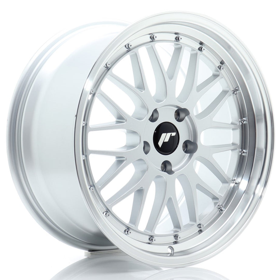 JR Wheels JR23 19x9.5 ET35 5x120 Hyper Silver w/Machined Lip Rim