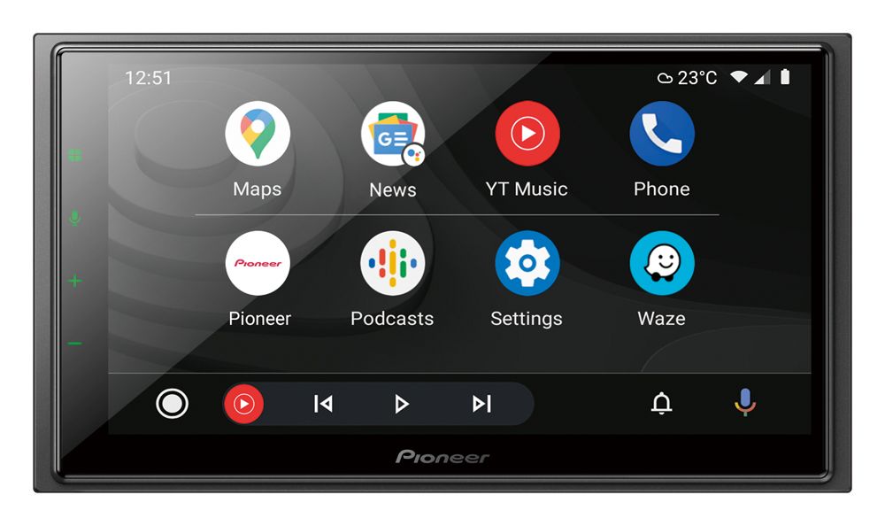 Radio multimedia Pioneer SPH-EVO64DAB-UNI para coche de 6,8 pulgadas, Wi-Fi, Apple CarPlay, Android Auto, DAB+, Alexa