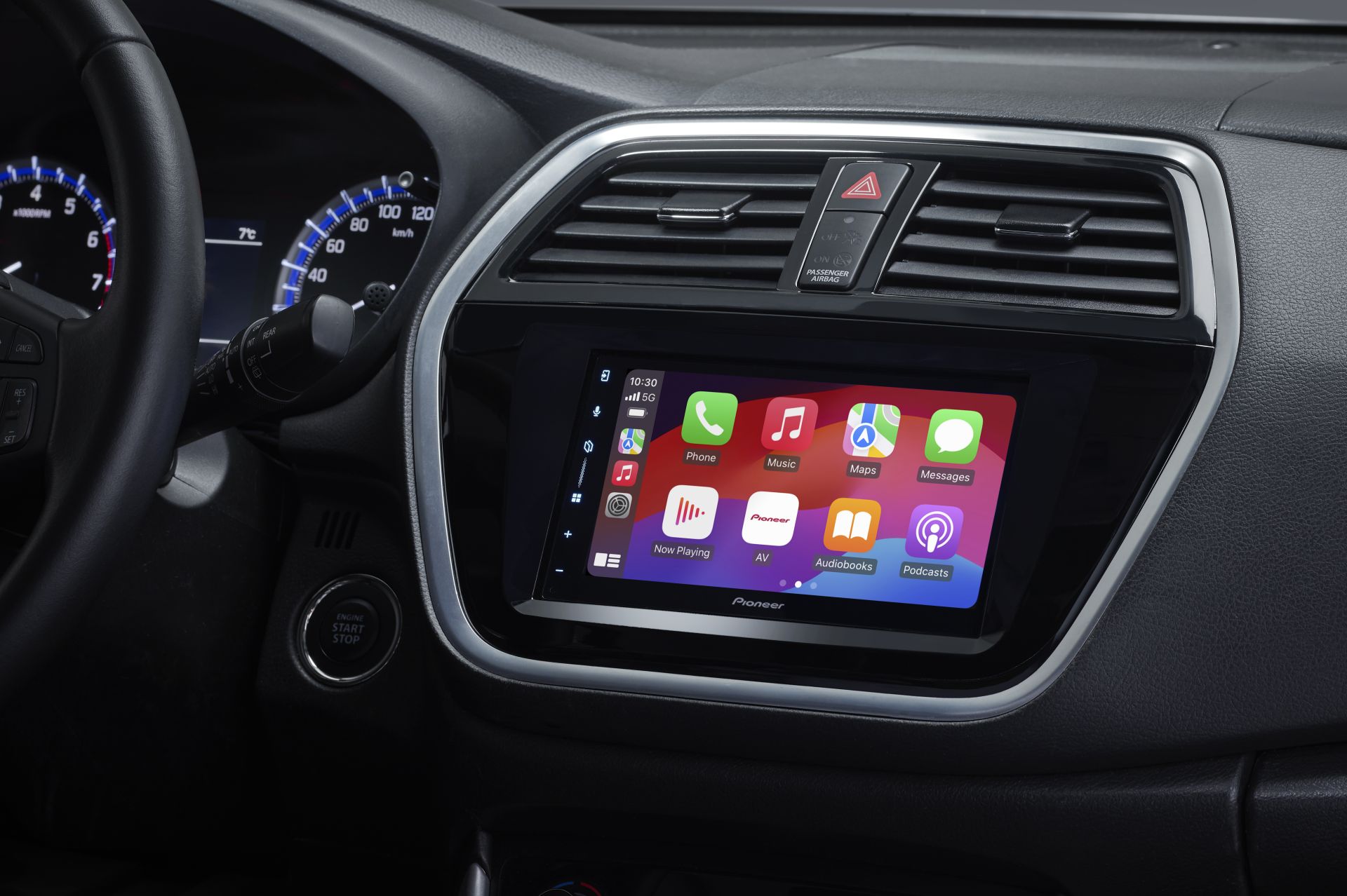 Autorrádio 2-DIN Pioneer SPH-DA77DAB Ecrã Tátil 6.8" | Apple CarPlay® Sem Fios | Android Auto™ Sem Fios