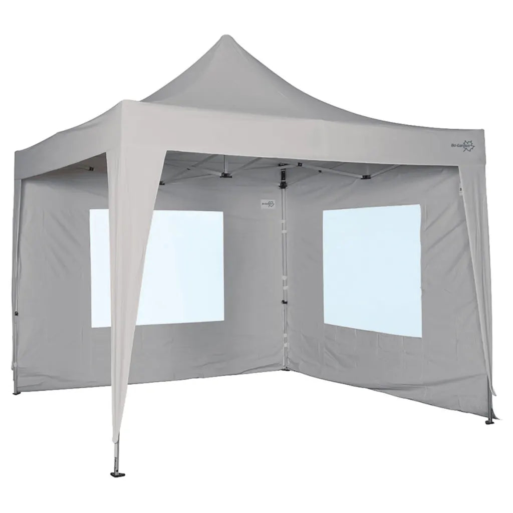 Parede Lateral Bo-Camp com Janela para Tenda 3x3m Cinzenta