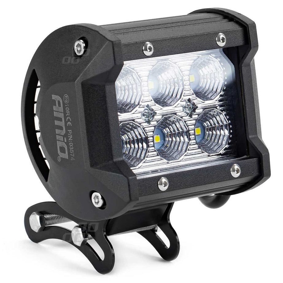 Farol de trabalho AMiO 02431 AWL17 6LED FLOOD 9-36V