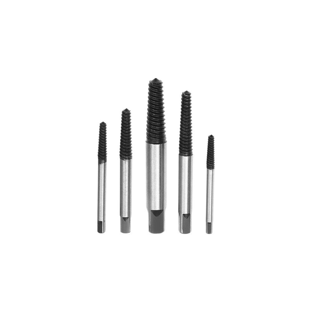 Kit de Brocas para Parafusos Quebrados 5 Peças