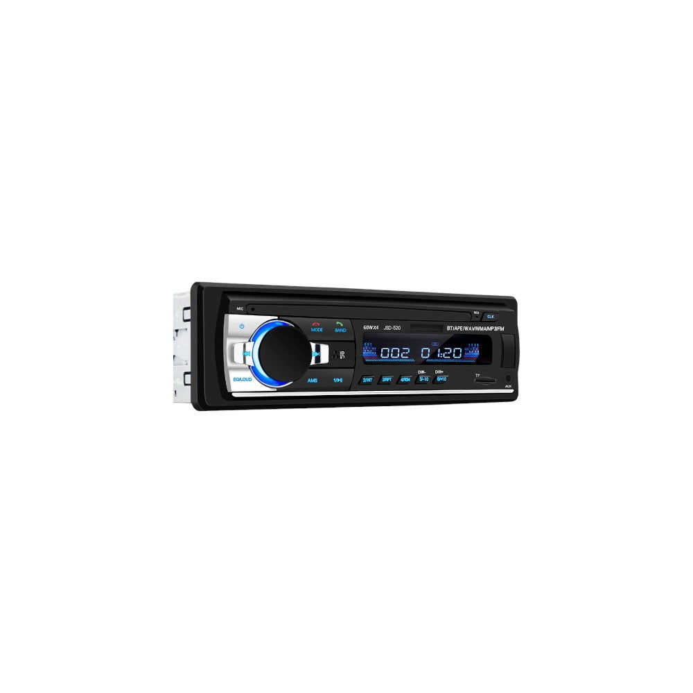 Autorrádio 1-DIN Com Bluetooth | USB | AUX | SD | Microfone | 4 x 60W