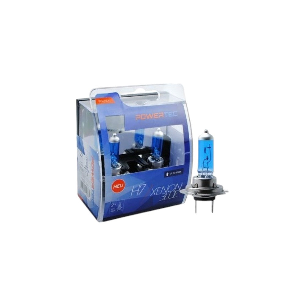 Lâmpadas PowerTec Xenon Blue H7