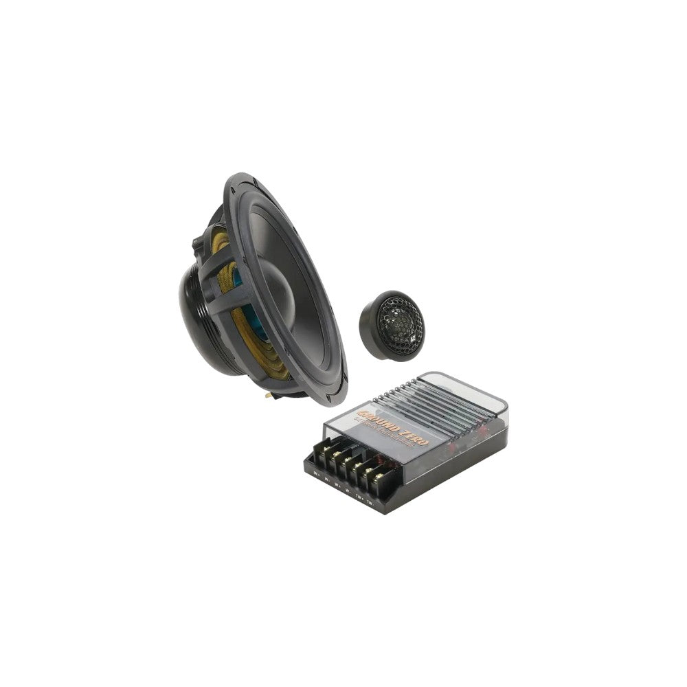 Colunas Ground Zero GZUC 165.2SQ 2 Vias Separadas | 16,5 cm (6.5”)