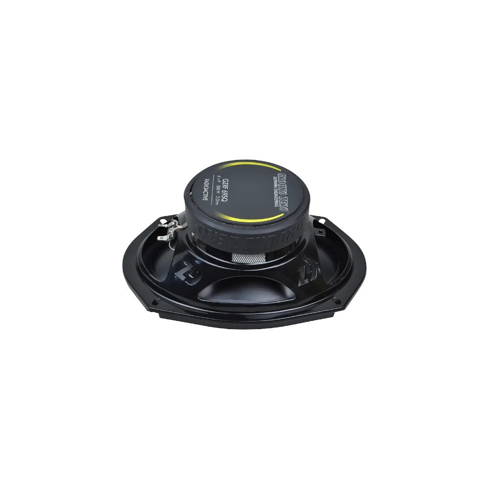 GROUND ZERO RADIACTIVE Altavoces coaxiales ovalados de 3 vías 200W (6? x 9?) 