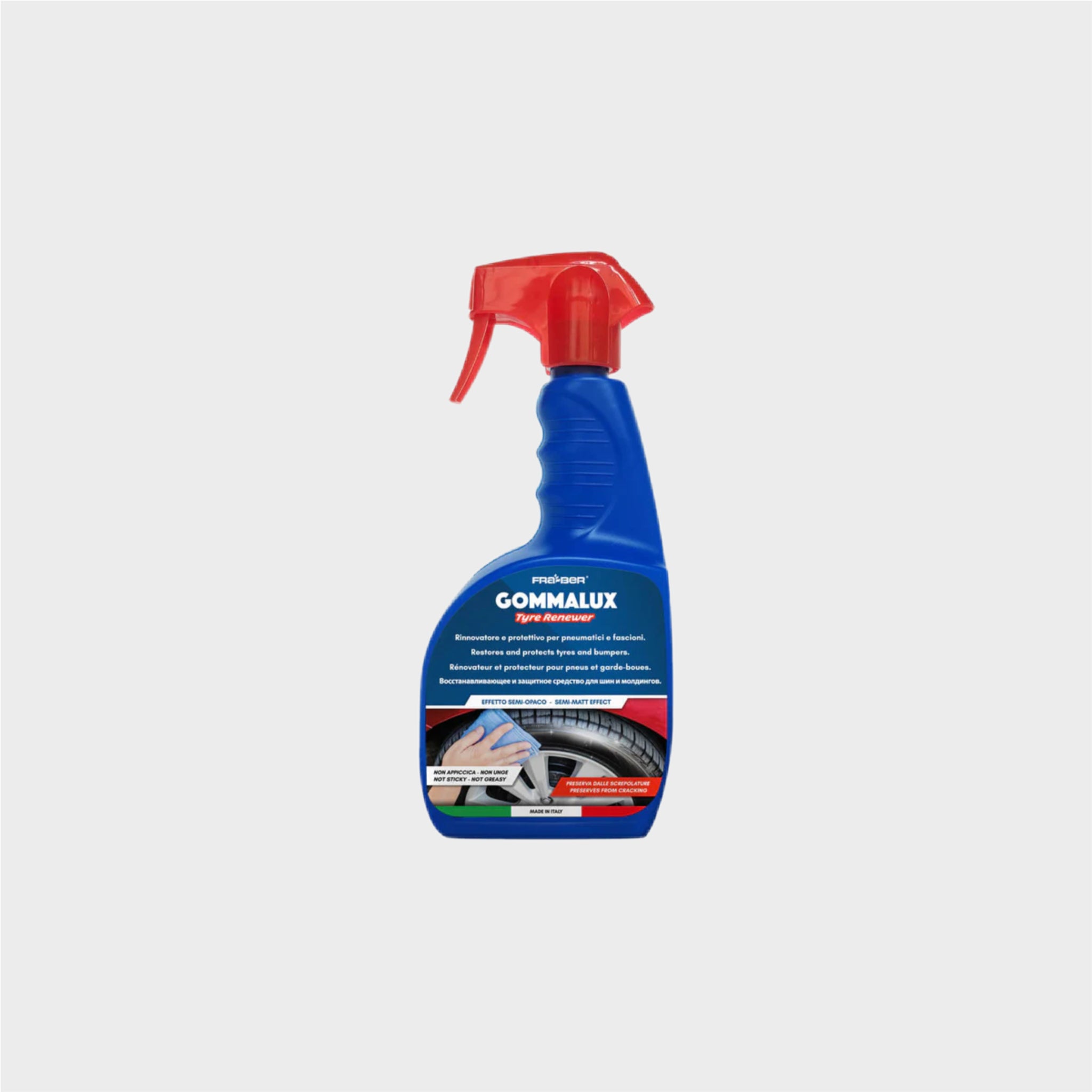 Gommalux da Fra-Ber – Brilho de Pneus Profissional 750ML