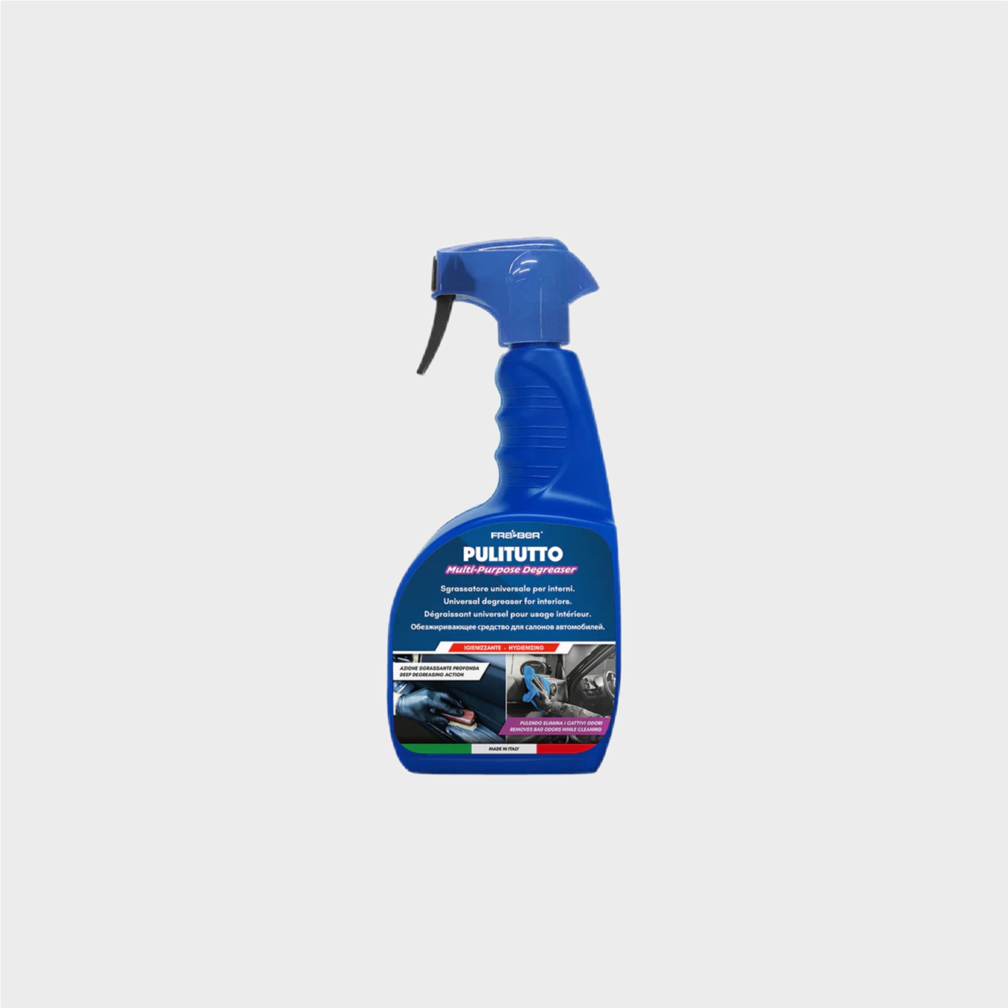Pulitutto da Fra-Ber – Limpa-Tudo Concentrado para Interior de Carro