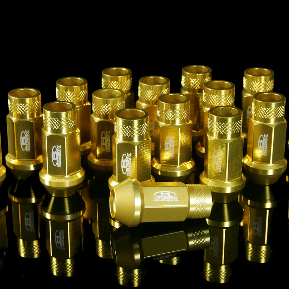 Blox Lug Nuts Forjados M12x1.5 Dourado