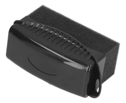 Tire cleaning applicator with black case