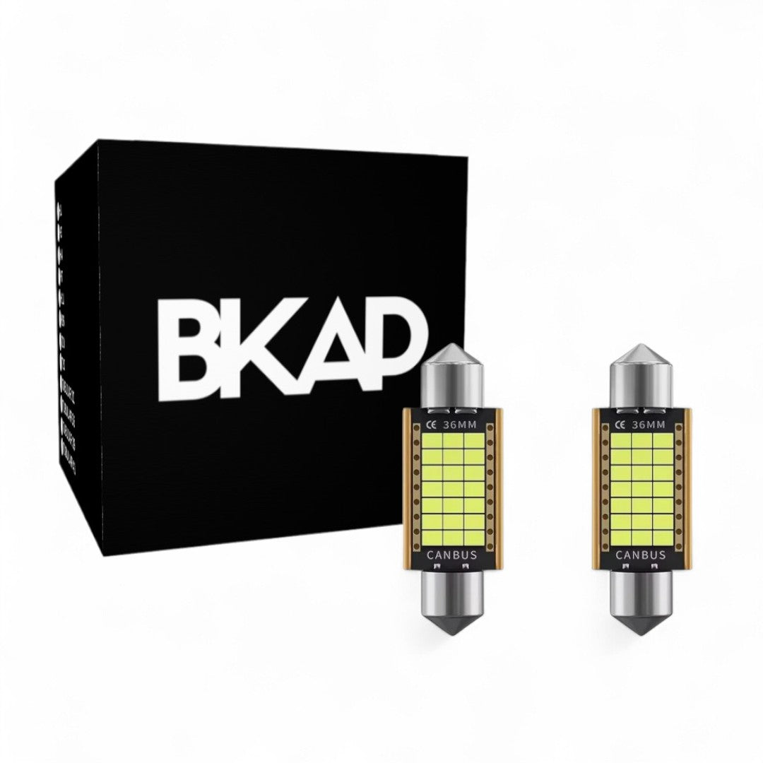 Luzes LED CREE 36mm 6000K 12V-30V (2 Unidades)