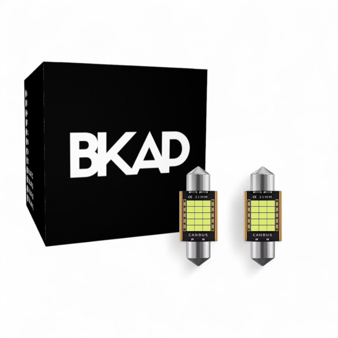 Luzes LED CREE 31mm 6000K 12V-30V (2 Unidades)