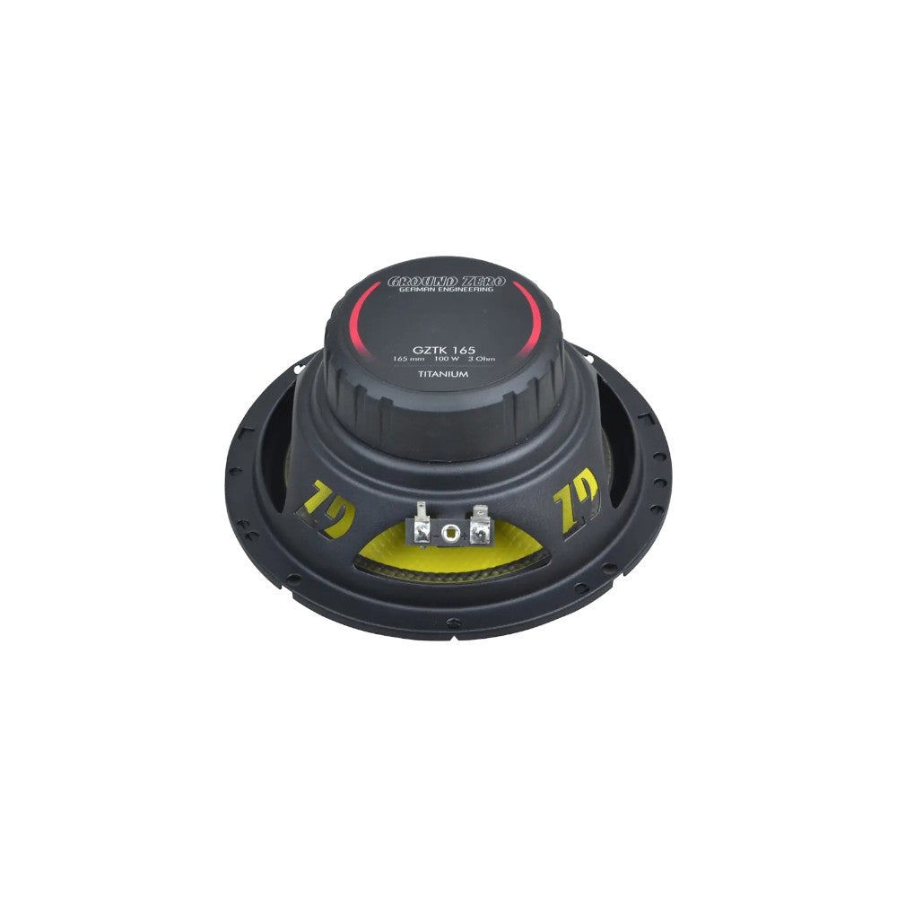 Ground Zero Titanium GZTC 165.2X 2-Way Separate Speakers | 16.5 cm (6.5”)