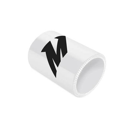 Straight Silicone Coupler - 2.5" to 1.5", White