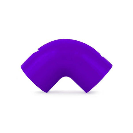 2.75", 90 Degree Silicone Coupler, Purple