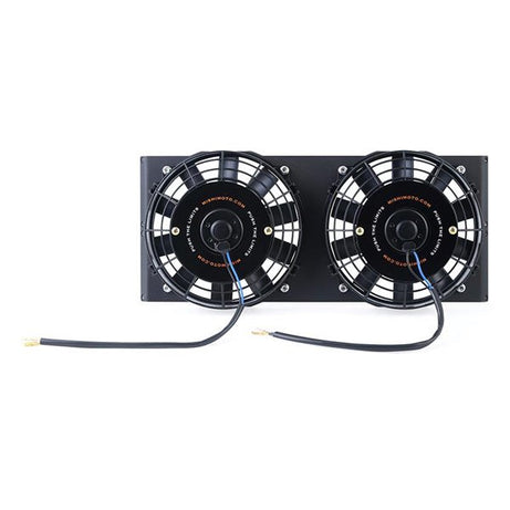 17" Heavy-Duty Oil Cooler Fan Shroud, Micro Wrinkle Black