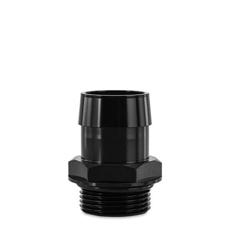 -16ORB to 1 1/4" Hose Barb Aluminum Fitting, Black