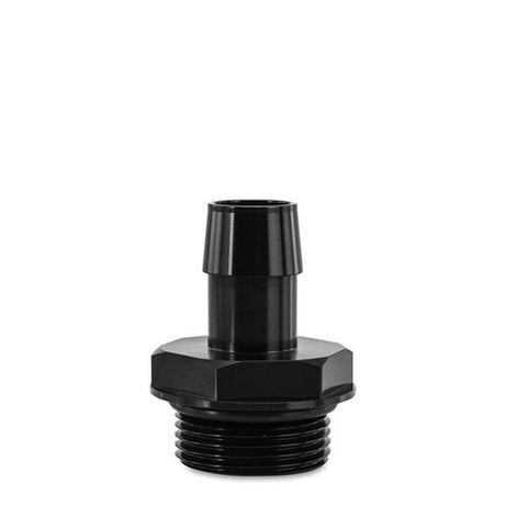 -16ORB a conector de aluminio con espiga para manguera de 3/4", negro