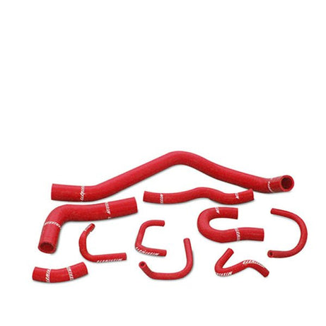 Honda Civic Silicone Radiator Hose Kit, 1988-1991, Red