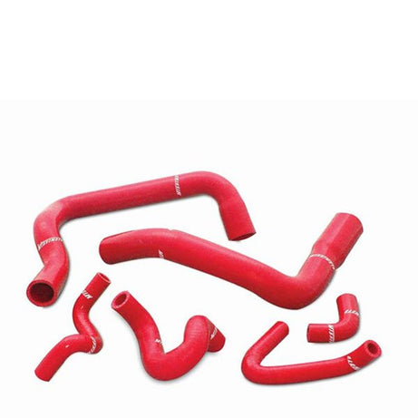 Ford Mustang GT Silicone Radiator Hose Kit, 1986-1993, Red