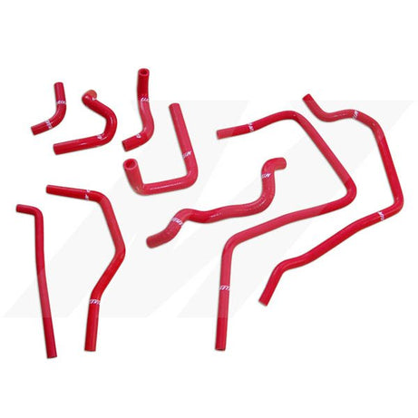 Subaru WRX Silicone Ancillary Hose Kit, 2002-2005, Red