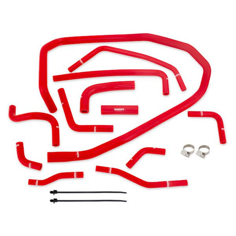 Subaru WRX Silicone Ancillary Hose Kit, 2015-2021, Red