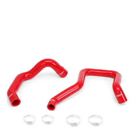 Jeep Cherokee 4.0L XJ Silicone Radiator Hose Kit, 1987-1990, Red