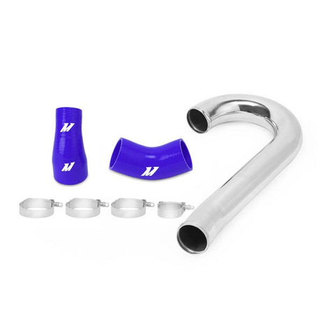 Mitsubishi Lancer Evolution VII/VIII/IX Lower Intercooler Pipe Kit, 2001-2007, Blue Hoses