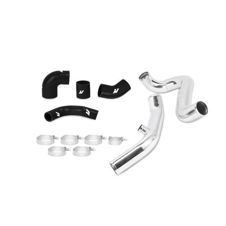 Mitsubishi Lancer Evolution VII/VIII/IX Upper Intercooler Pipe Kit, 2001-2007, Black Hoses