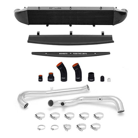 Kit de intercooler Ford Fiesta ST, 2014-2019, negro con tubos pulidos