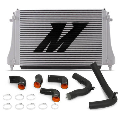 Volkswagen GTI Intercooler Kit, 2015+, Wrinkle Black Pipes