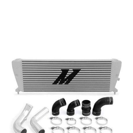 Ford Ranger 3.2L Diesel Intercooler Kit, 2011+, Black w/ Polished Pipes