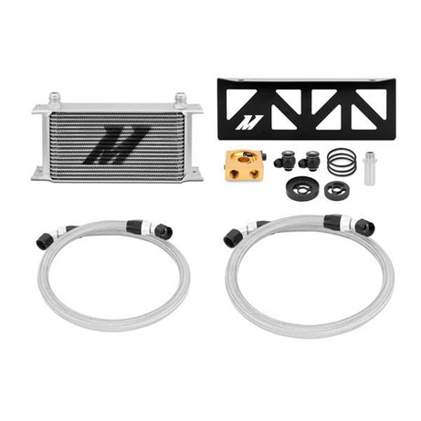 Subaru/Scion/Toyota BRZ/FR-S/86 Kit de enfriador de aceite termostático, 2013+, plateado