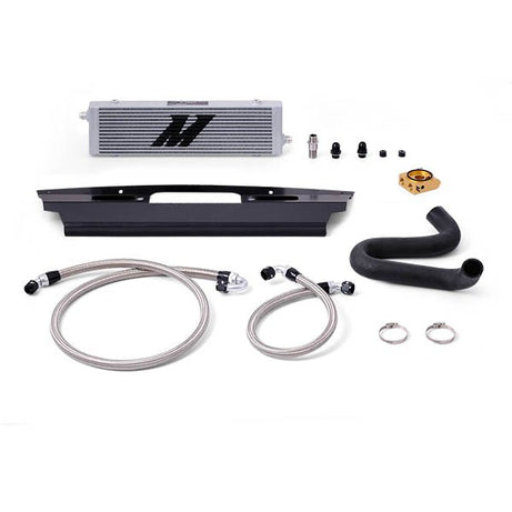 Ford Mustang GT Thermostatic Oil Cooler Kit, 2015-2017, Silver