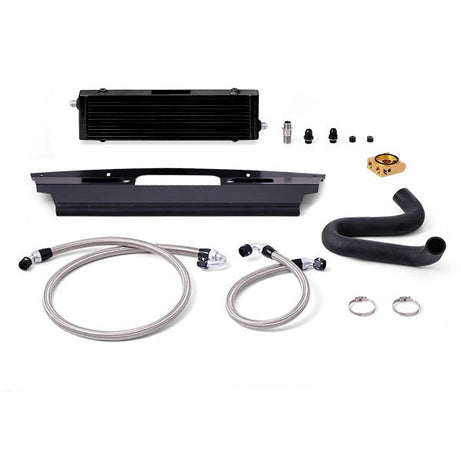 Ford Mustang GT Thermostatic Oil Cooler Kit, 2015-2017, Black