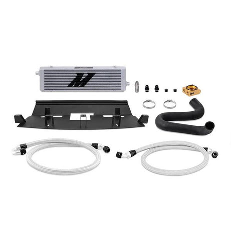 18+ Ford Mustang GT RHD Oil Cooler Kit, Silver, Thermostatic